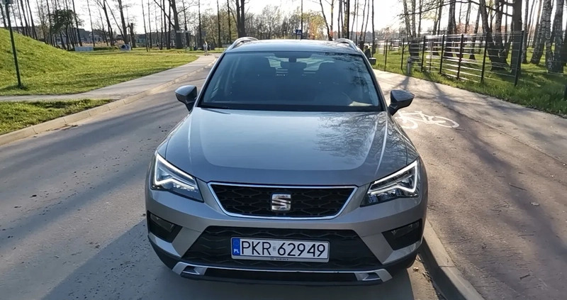 Seat Ateca cena 64500 przebieg: 76500, rok produkcji 2016 z Krotoszyn małe 56